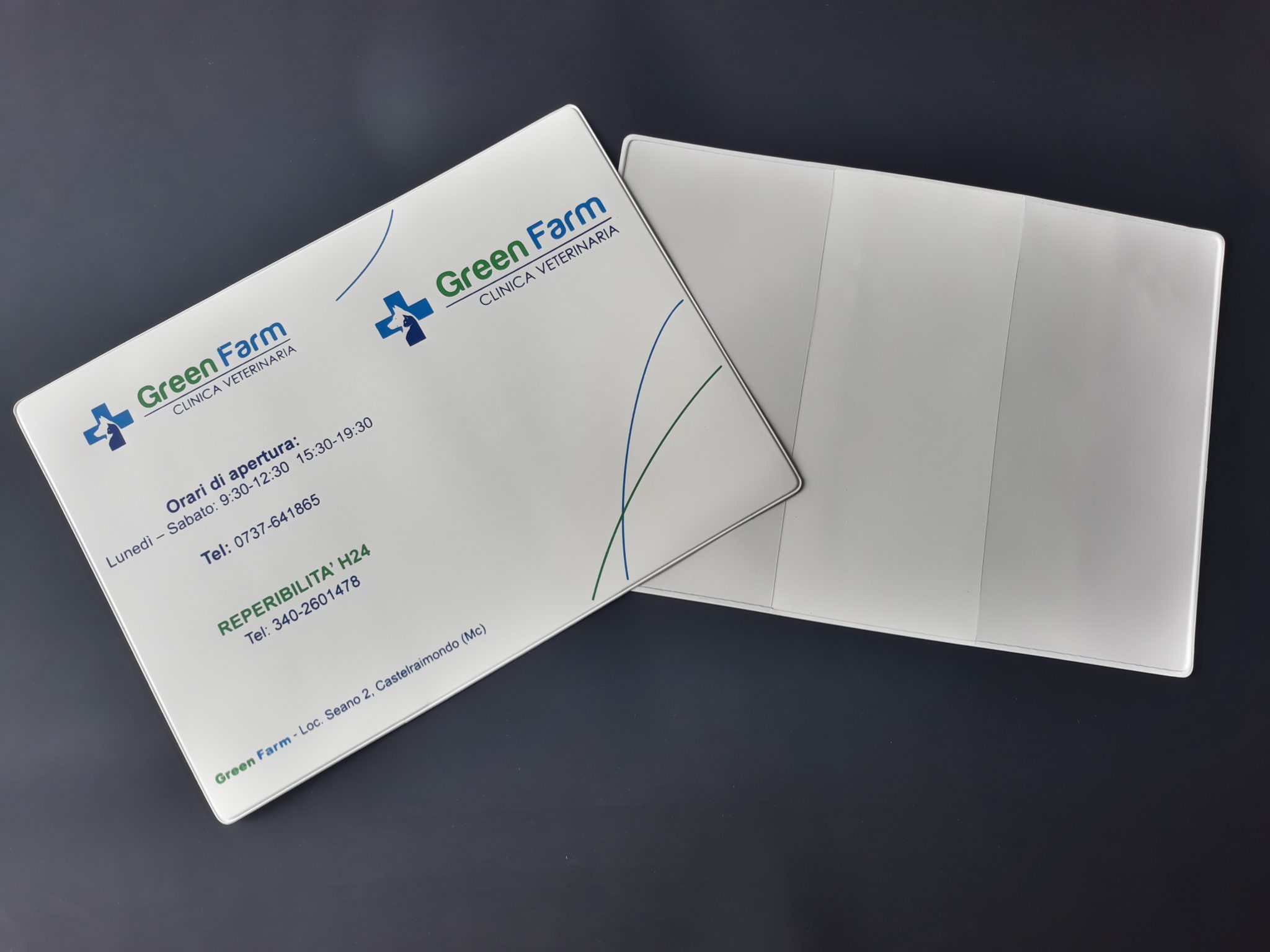 Porta Libretto Sanitario Bebè Oxrose – Modello Bosco A5 – Copertina Con Tasche E Alette Per Documenti - 4